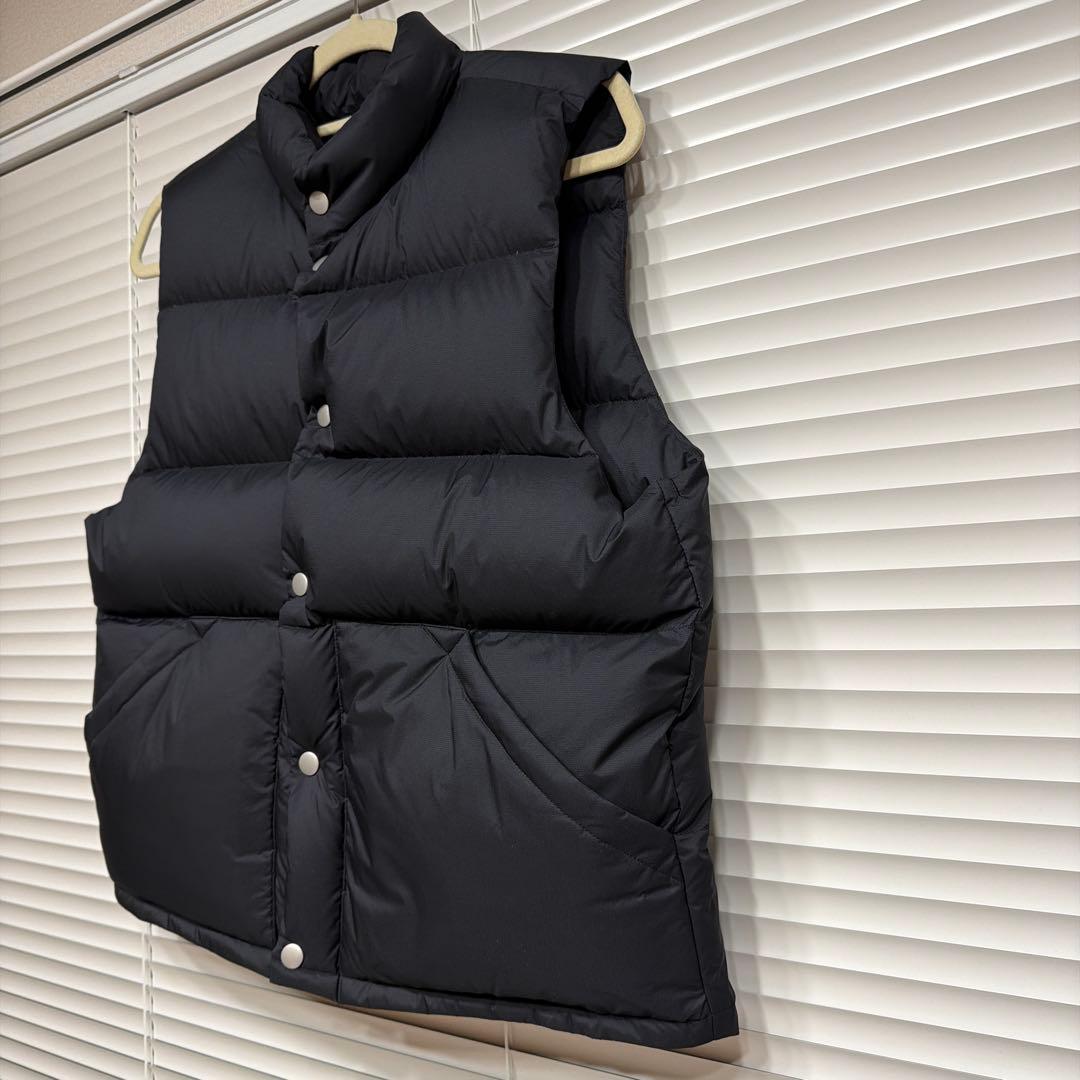 AURALEE 25AW ダウンベスト SUPER LIGHT NYLON 4黒