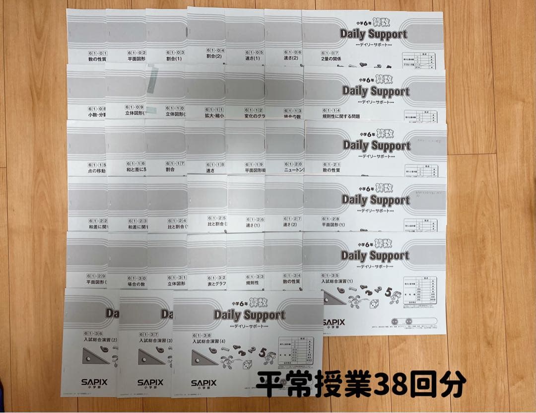 【小6】Sapixサピックス算数デイリーサポート