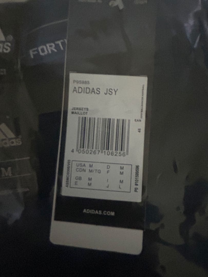 adidas ALL BLACKS ラガーシャツ 未開封
