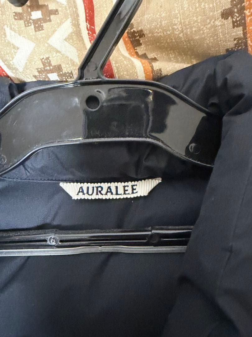 【お値下げ0:00まで】AURALEE ダウンベスト 25AW 4 黒