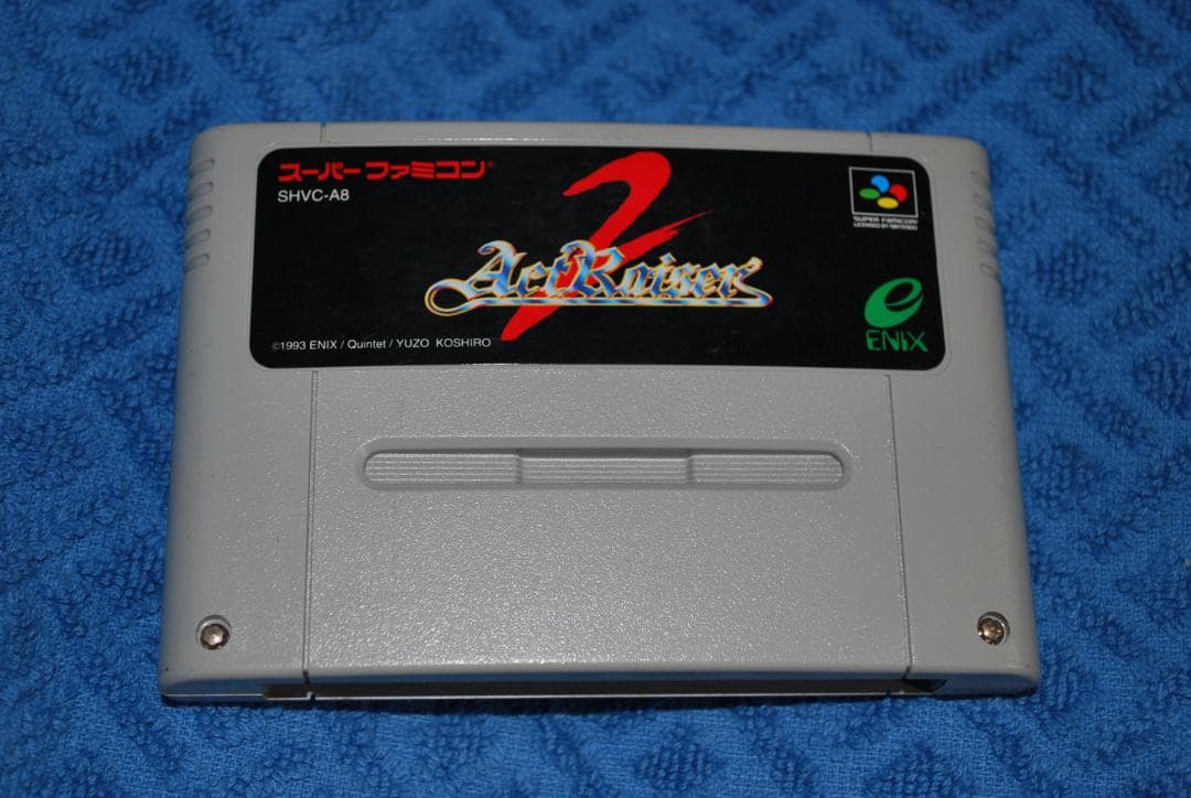 SFCソフト「アクトレイサー２沈黙への聖戦」中古動作品の出品です。