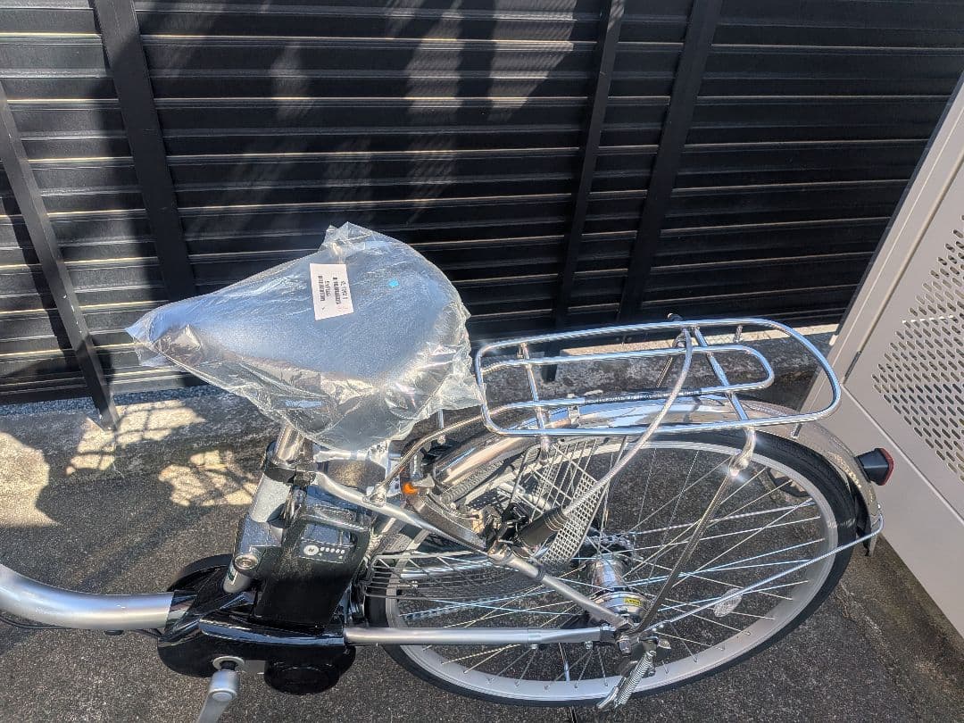 Panasonic 電動アシスト自転車 シルバー　新品　未使用