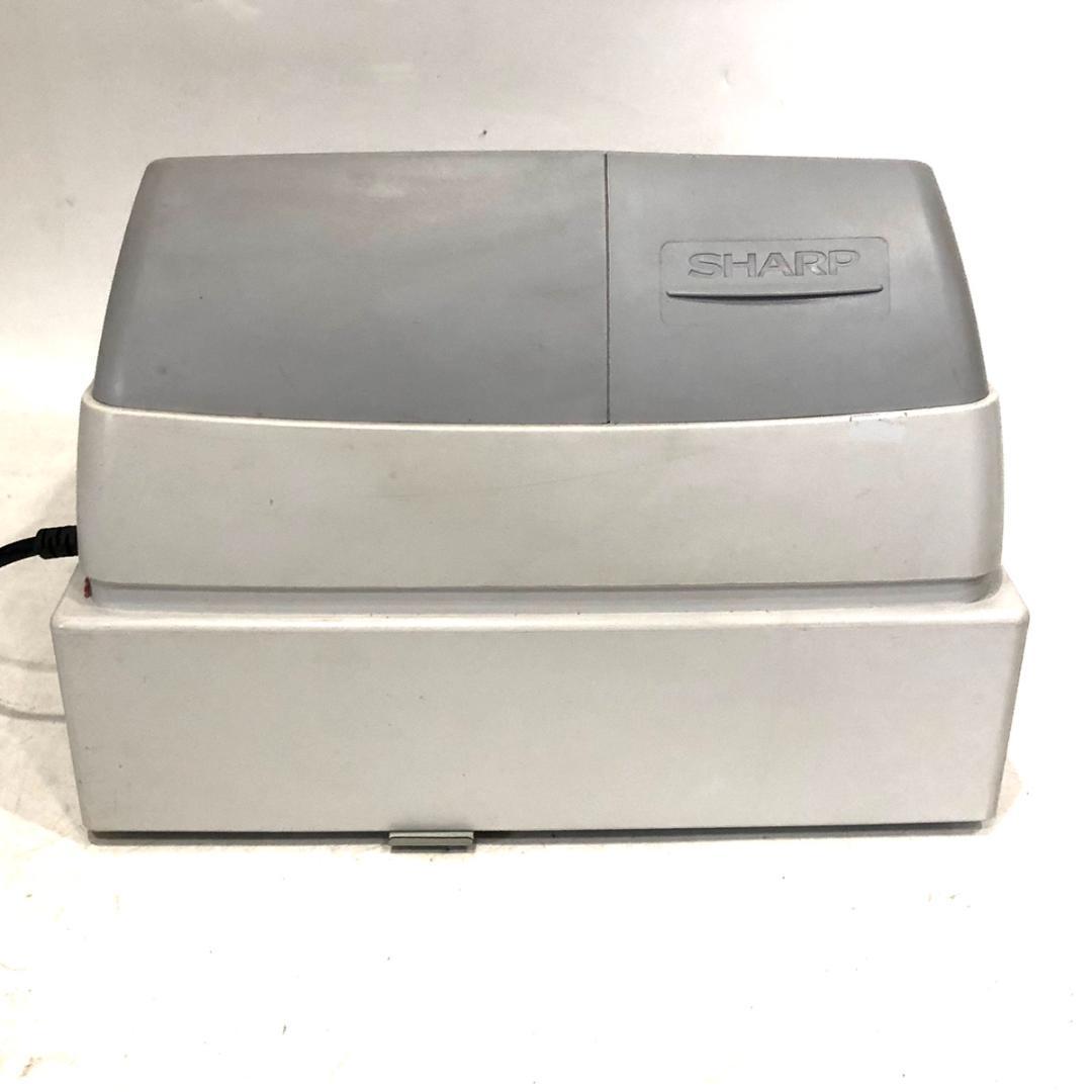 SHARP シャープ レジスター XE-A127 製造番号6D001495