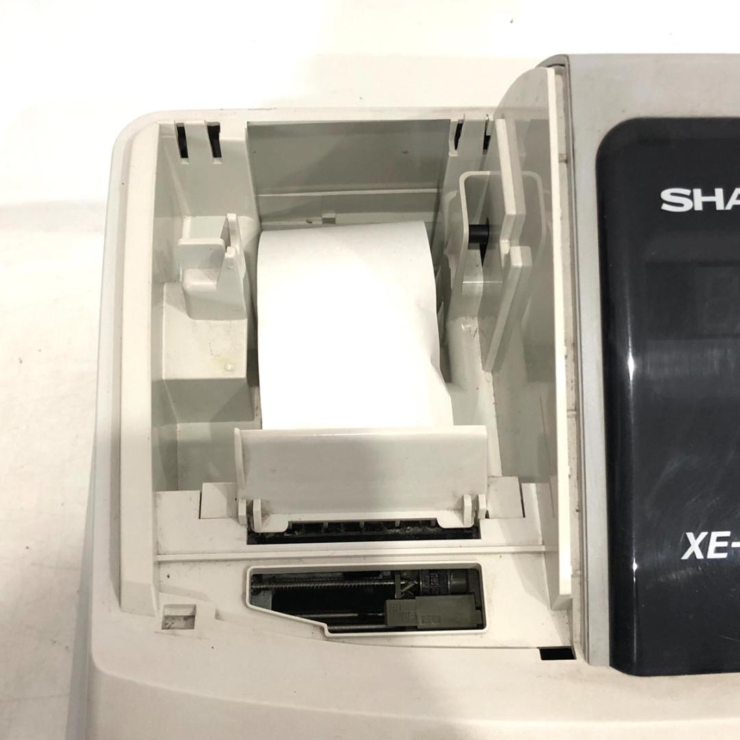 SHARP シャープ レジスター XE-A127 製造番号6D001495