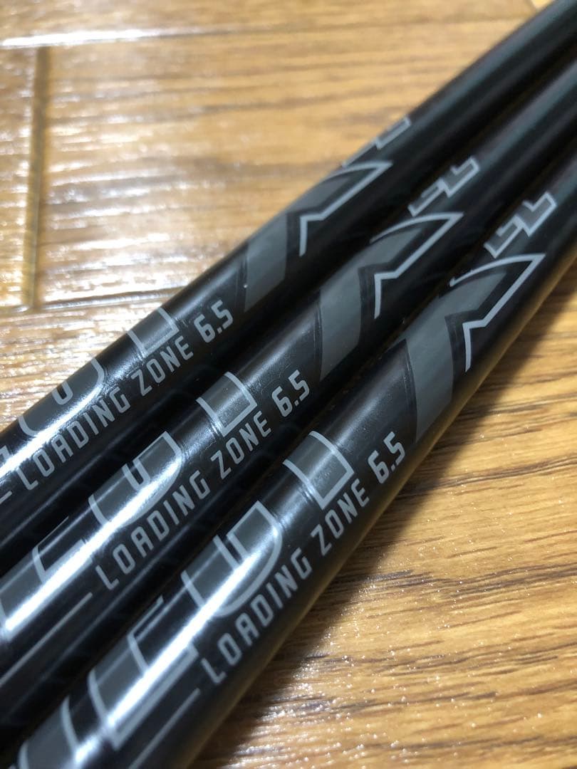 新品 プロジェクトX LZオールブラック 6.5 #10 ウェッジ用 3本