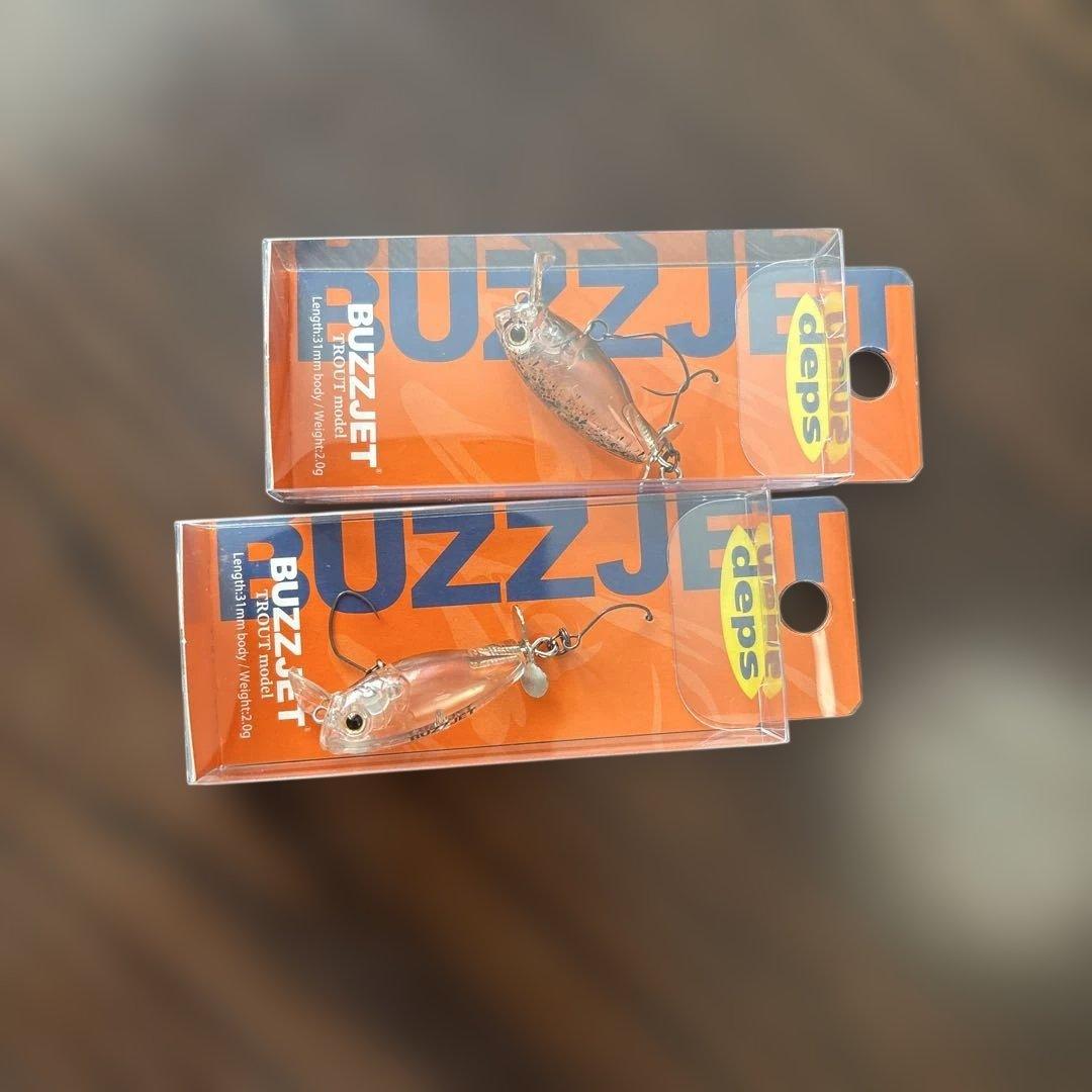デプス BUZZJET トラウトモデル 10個セット新品未使用！