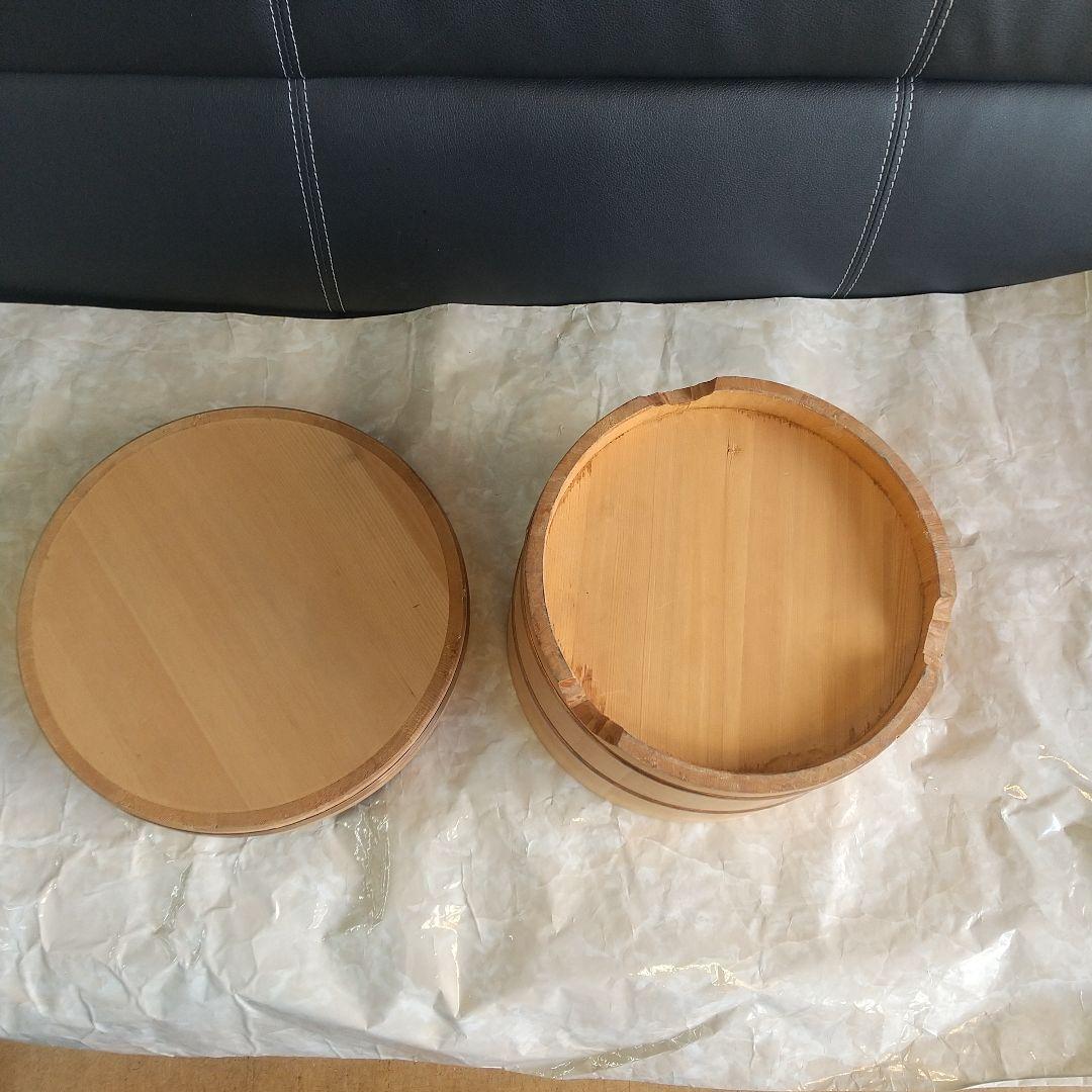 ♥️本桶目割 純手作り ♥️おひつ 楕円形