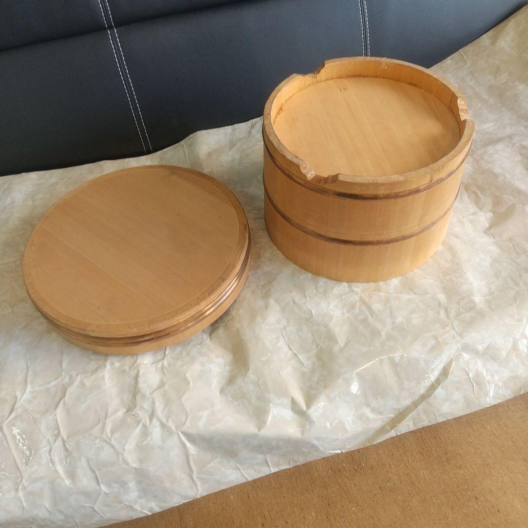 ♥️本桶目割 純手作り ♥️おひつ 楕円形