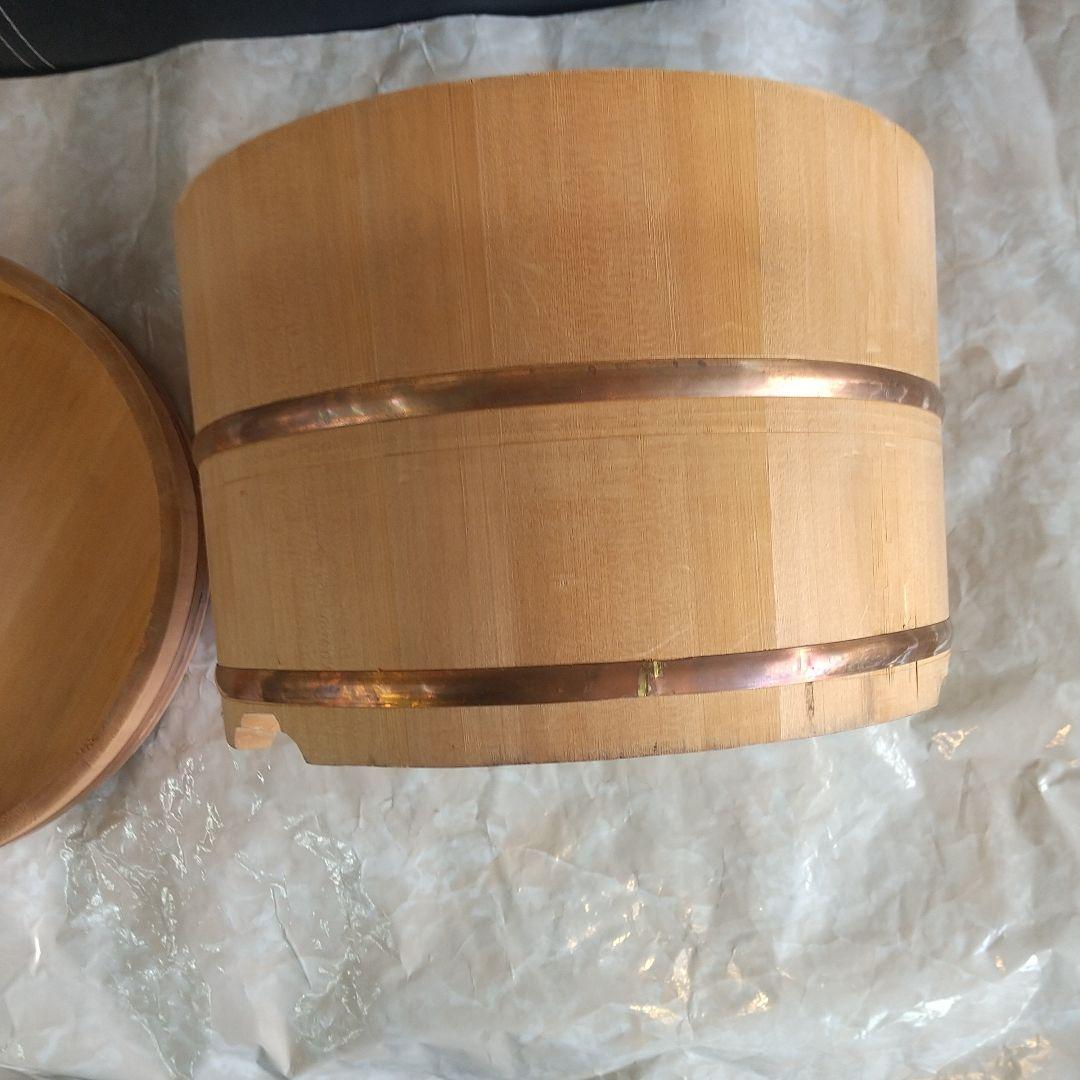 ♥️本桶目割 純手作り ♥️おひつ 楕円形