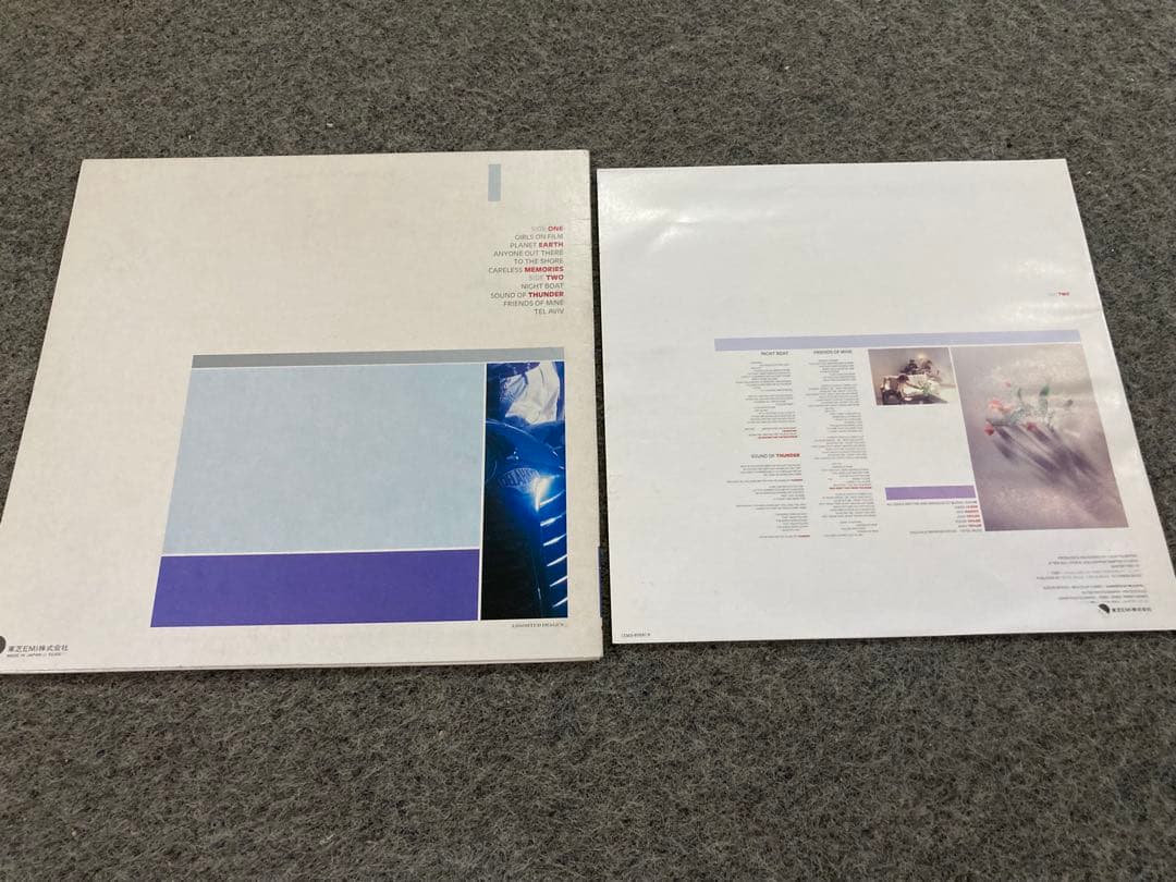 値下げです！Duran Duran レコード 付属ポスター付き
