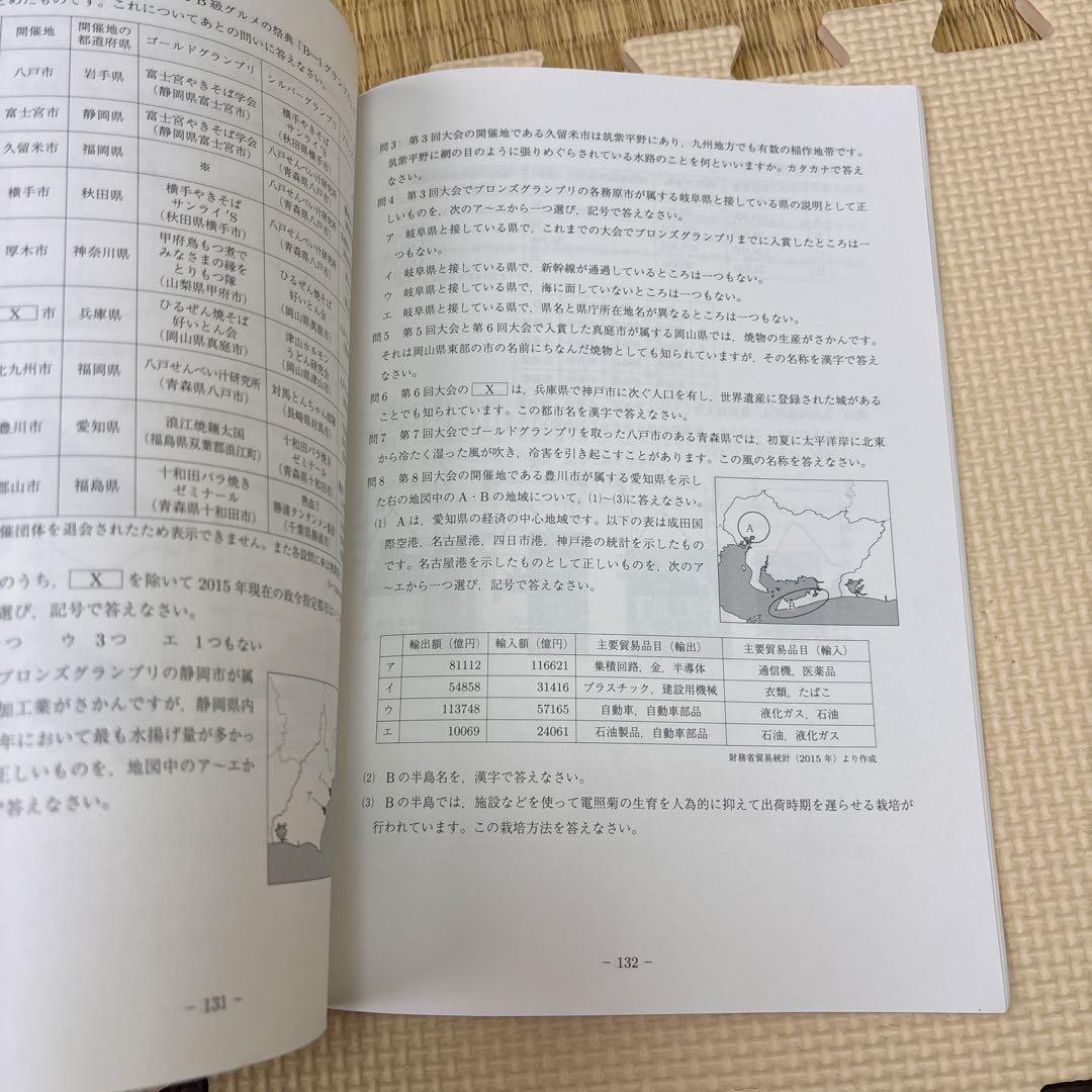 中3 入試対策講座 テキストセット英数社　馬渕教室