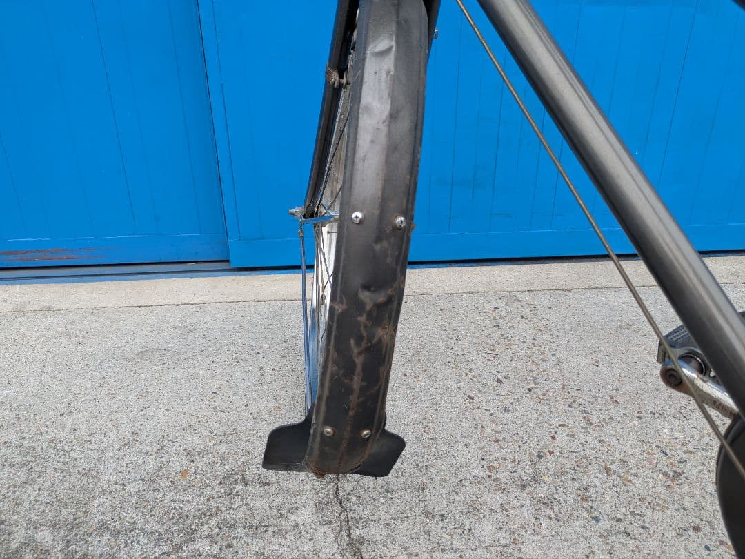 ナショナル　実用車　昭和　レトロ　自転車 ロッドブレーキ　ビンテージ