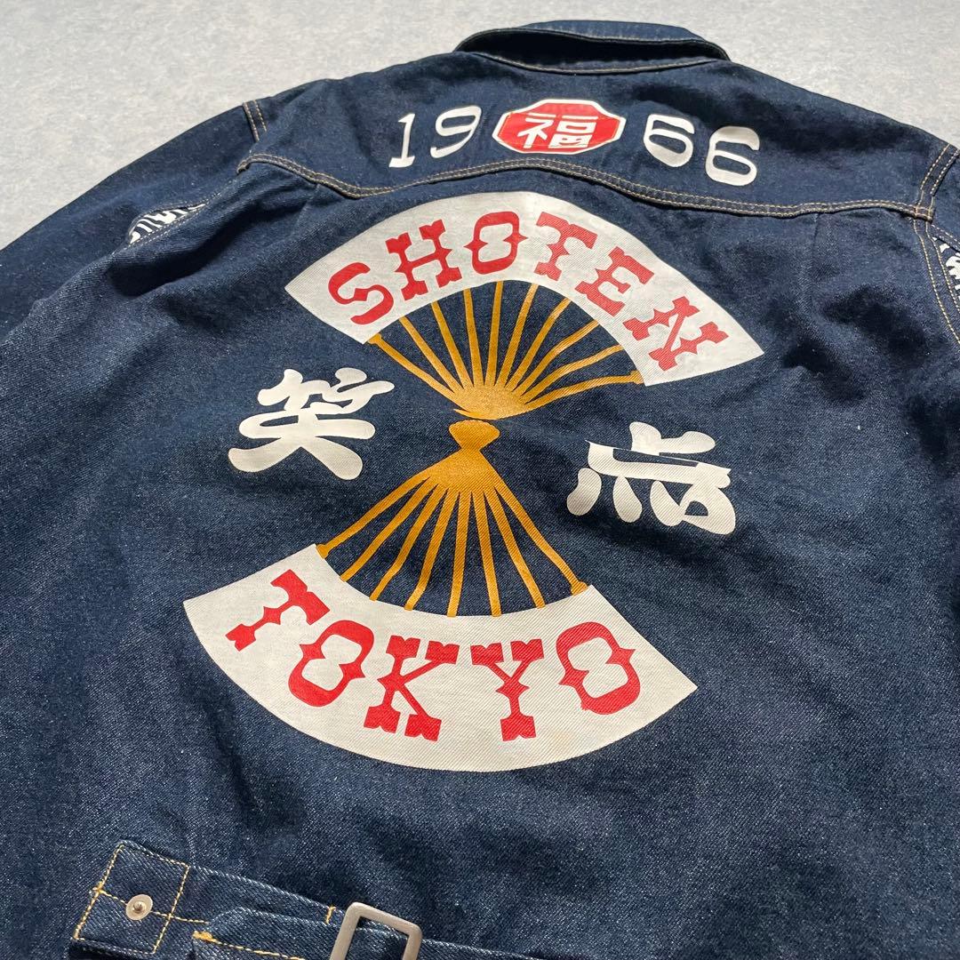 【極美品】1st type デニムジャケット Gジャン 大戦モデル L 笑点
