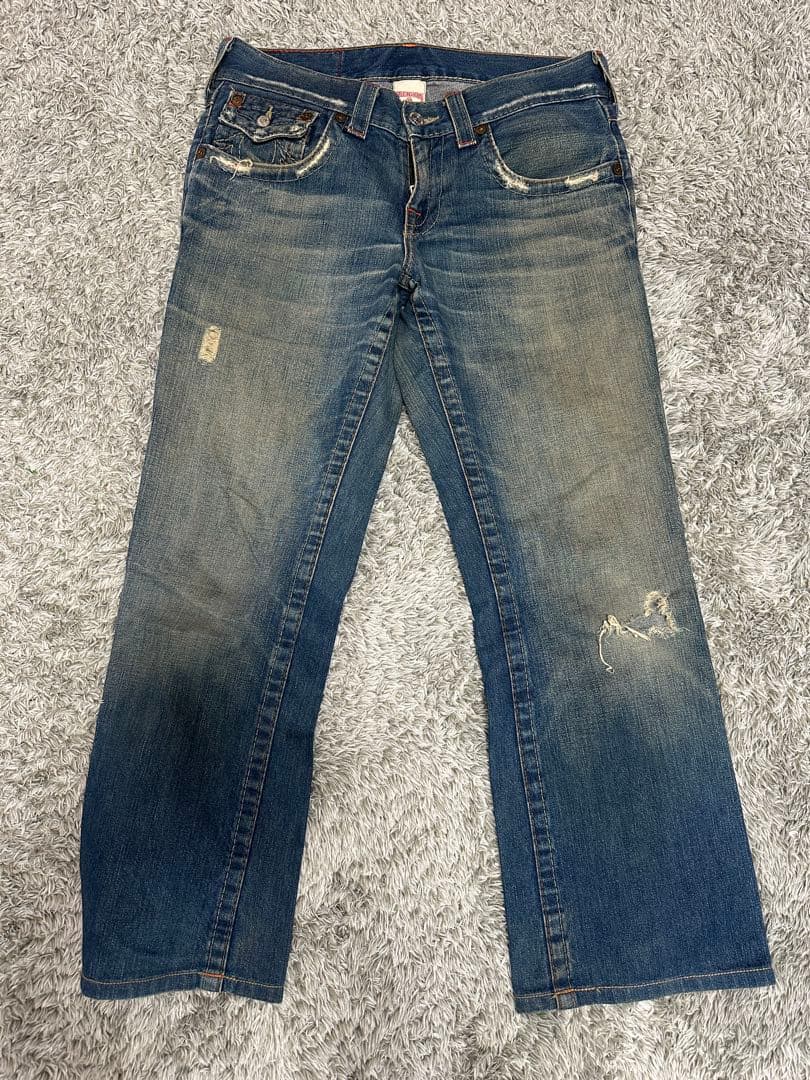 j*i様 TrueReligion フレアデニム