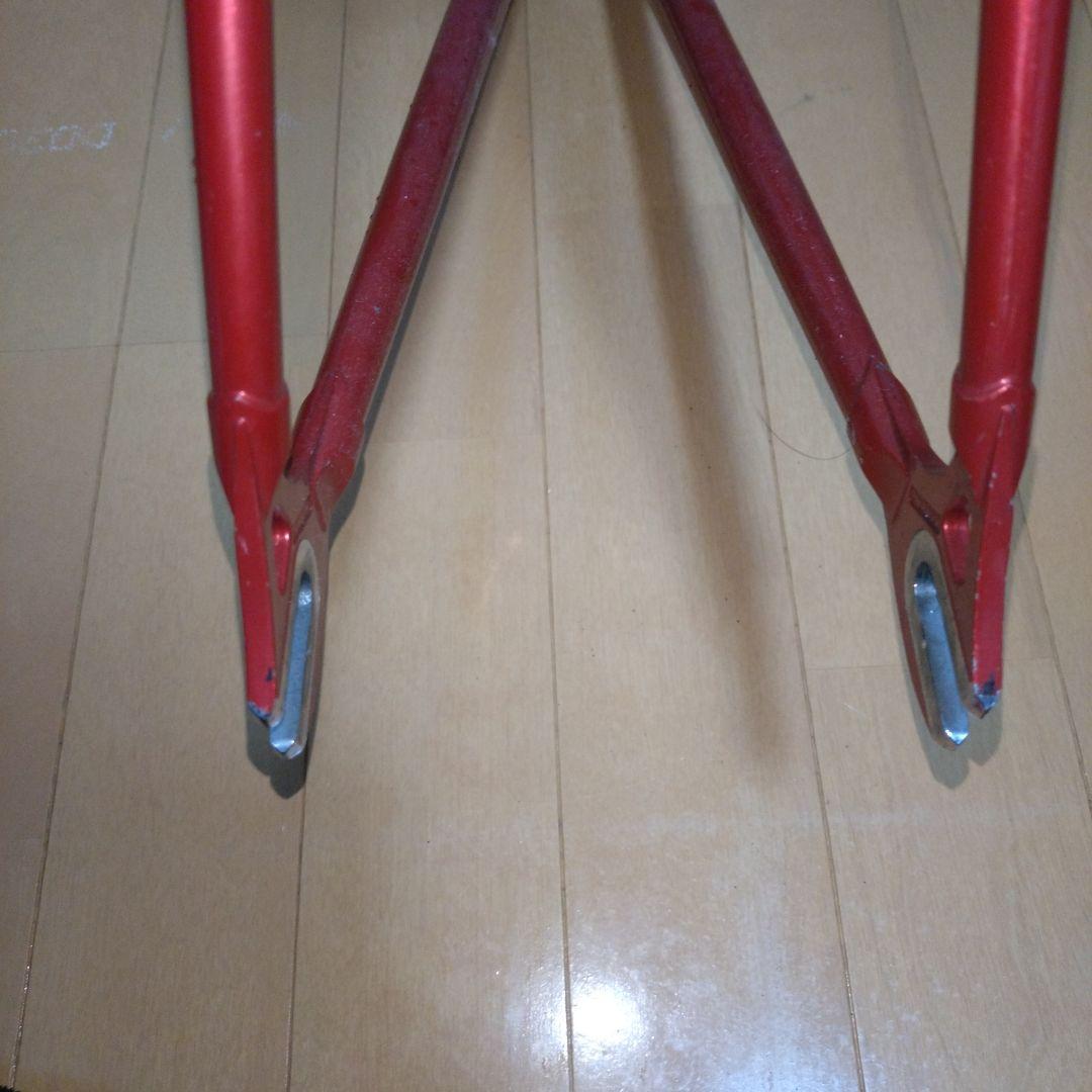 Panasonic 競輪　NJS認定　ピストフレーム　レッド