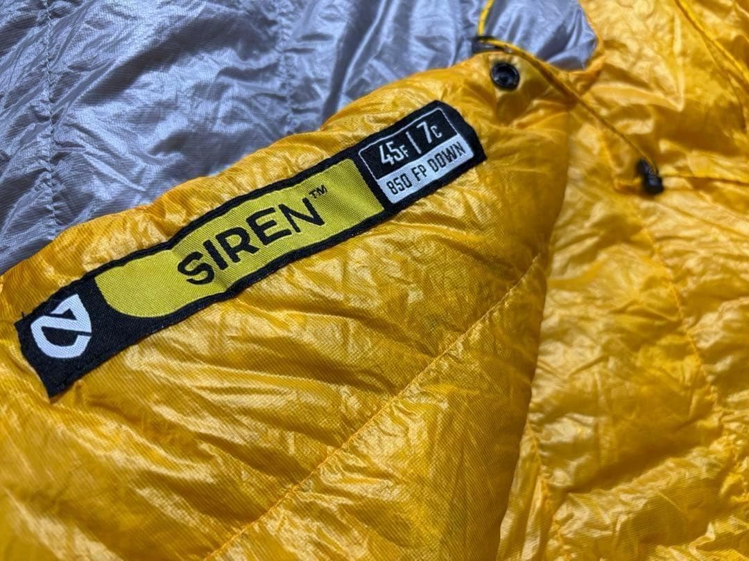 【希少レア】Nemo Siren 45 Degree Sleeping Bag