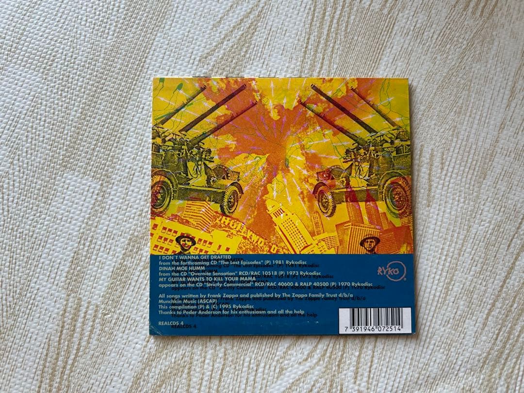 FRANK ZAPPA 輸入盤 CDシングル　5枚セット
