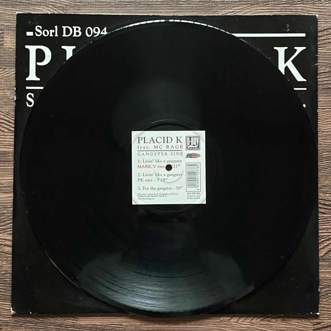 Placid K – Steal-N-Beats E.P. レコード 12\"