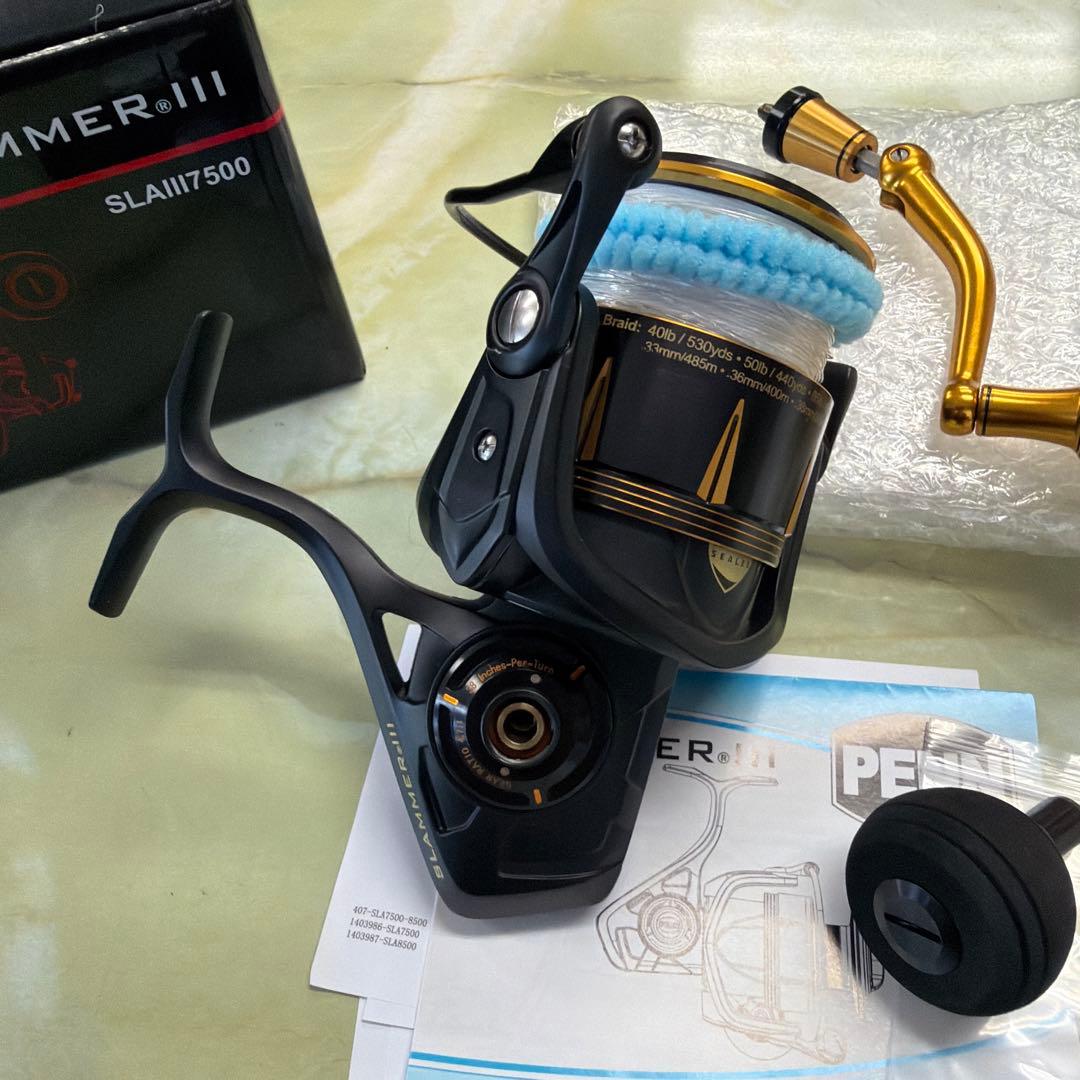 期間限定価格 PENN SLAMNER Ⅲ 7500マグロキャスティング