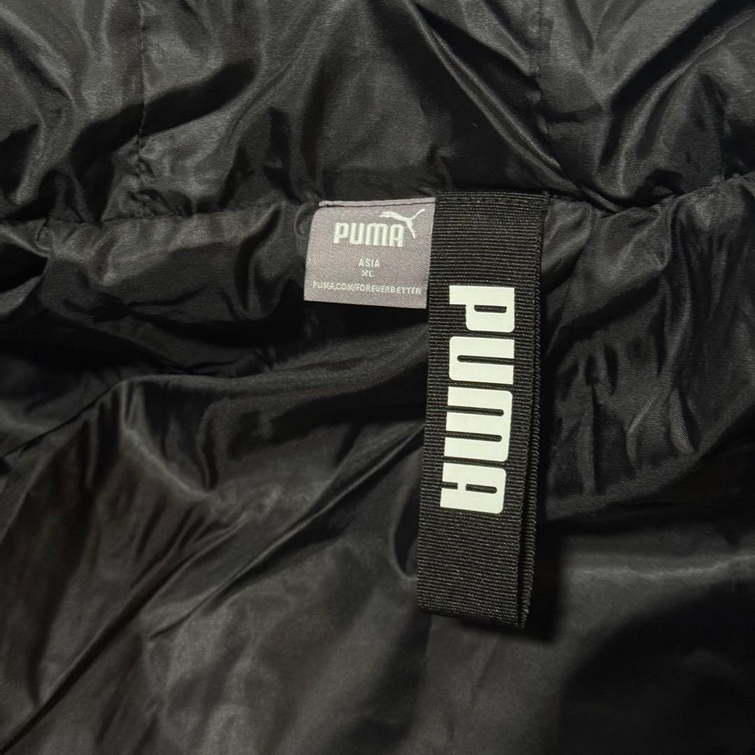 【美品】プーマ PUMA ESS パデッド コート XL 撥水 ベンチコート