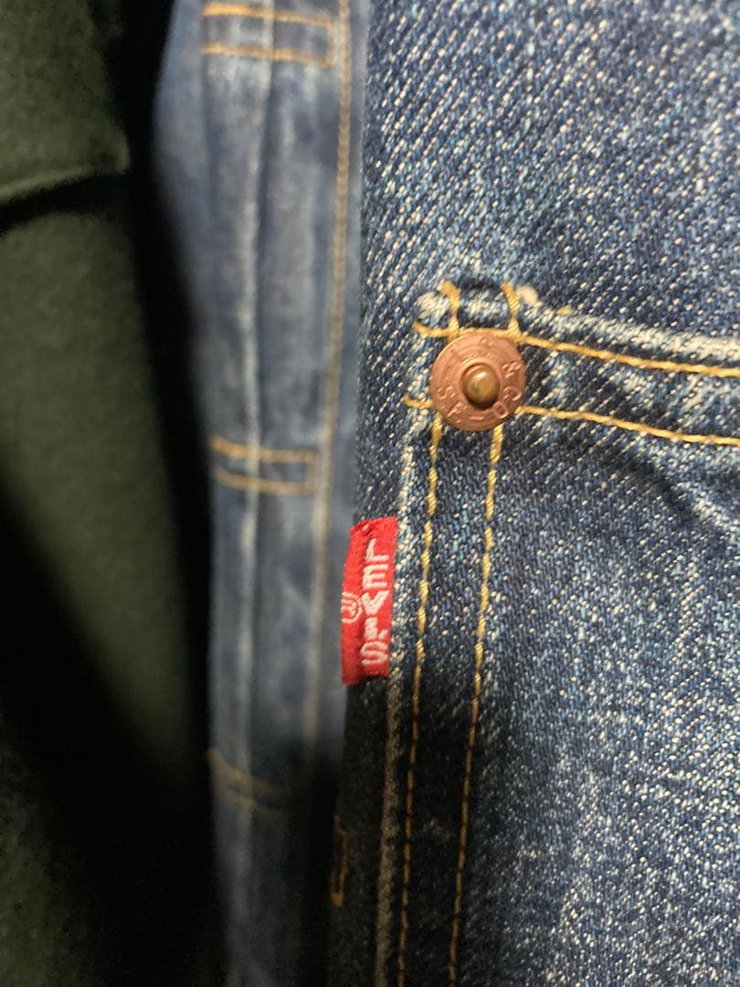 90s levi's リーバイス 71506XX 1st 38ビッグE 大戦