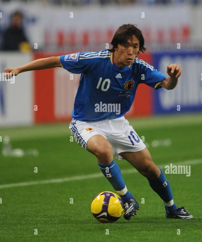 08-09 日本代表　中村俊輔　アディダスオフィシャル　オーセンユニフォーム