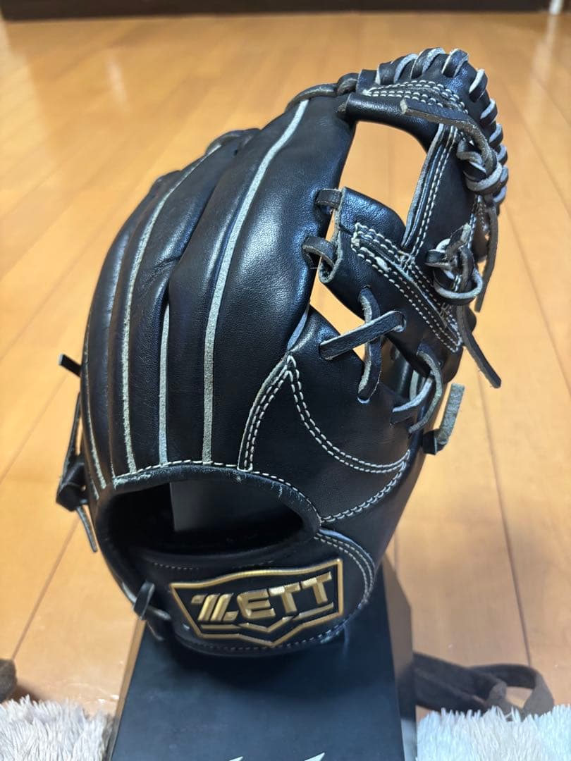ZETT NEOSTATIS 少年用軟式野球グローブ 黒