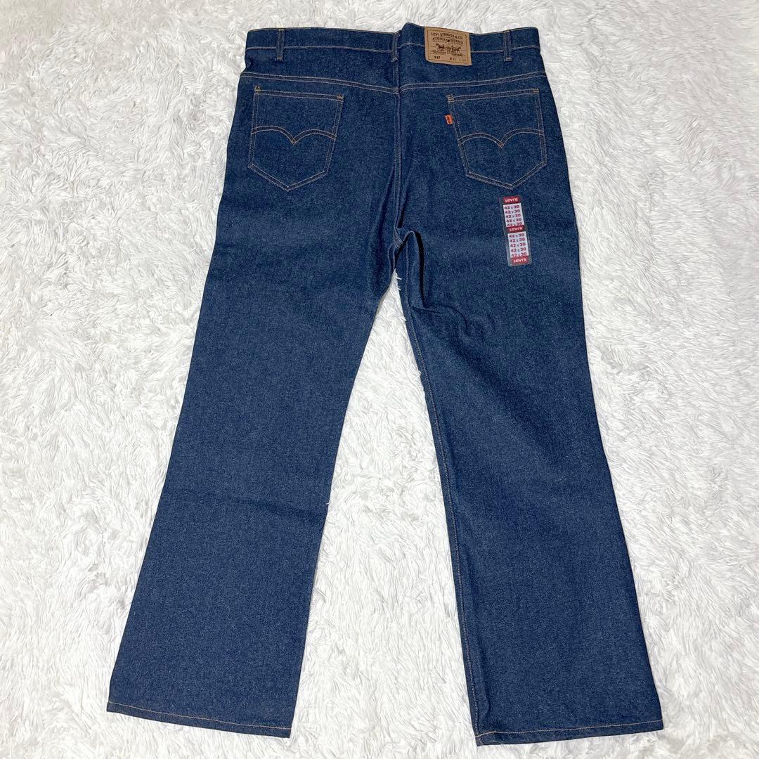 【未使用USA製】Levi’s 517 デニム W42 フレア ブーツカット