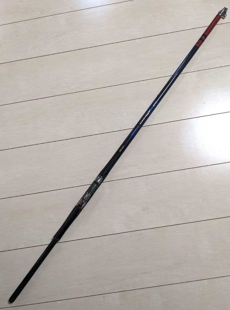 値下げ がま磯 アテンダー 1.75 5.3m ジャンク　穂先ロッドエンド破損