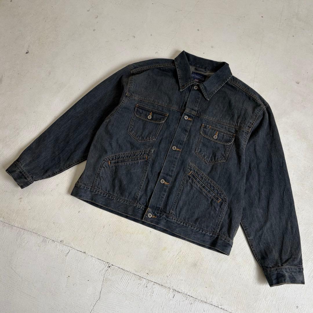 90s ブラックデニムジャケット ヴィンテージUSAリーバイスOUTERWEAR