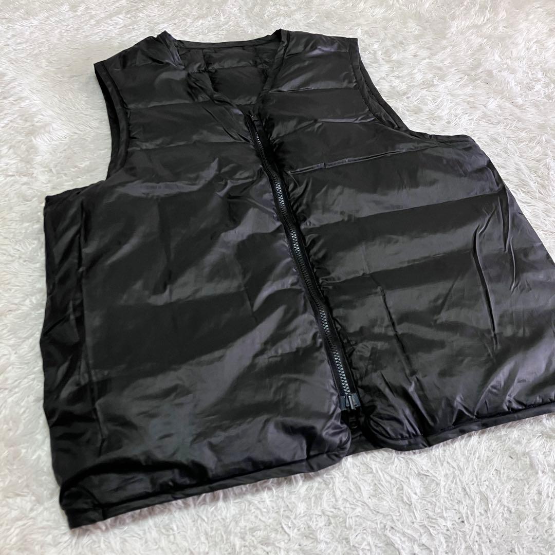 美品 TAION PACS PUBLICTOKYO リバーシブルダウンベスト 黒