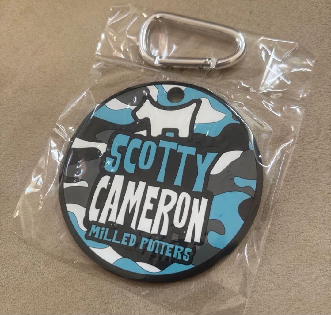 スコッティキャメロン◆CTパッティングディスク◆スコッティブルーカモフラージュ犬