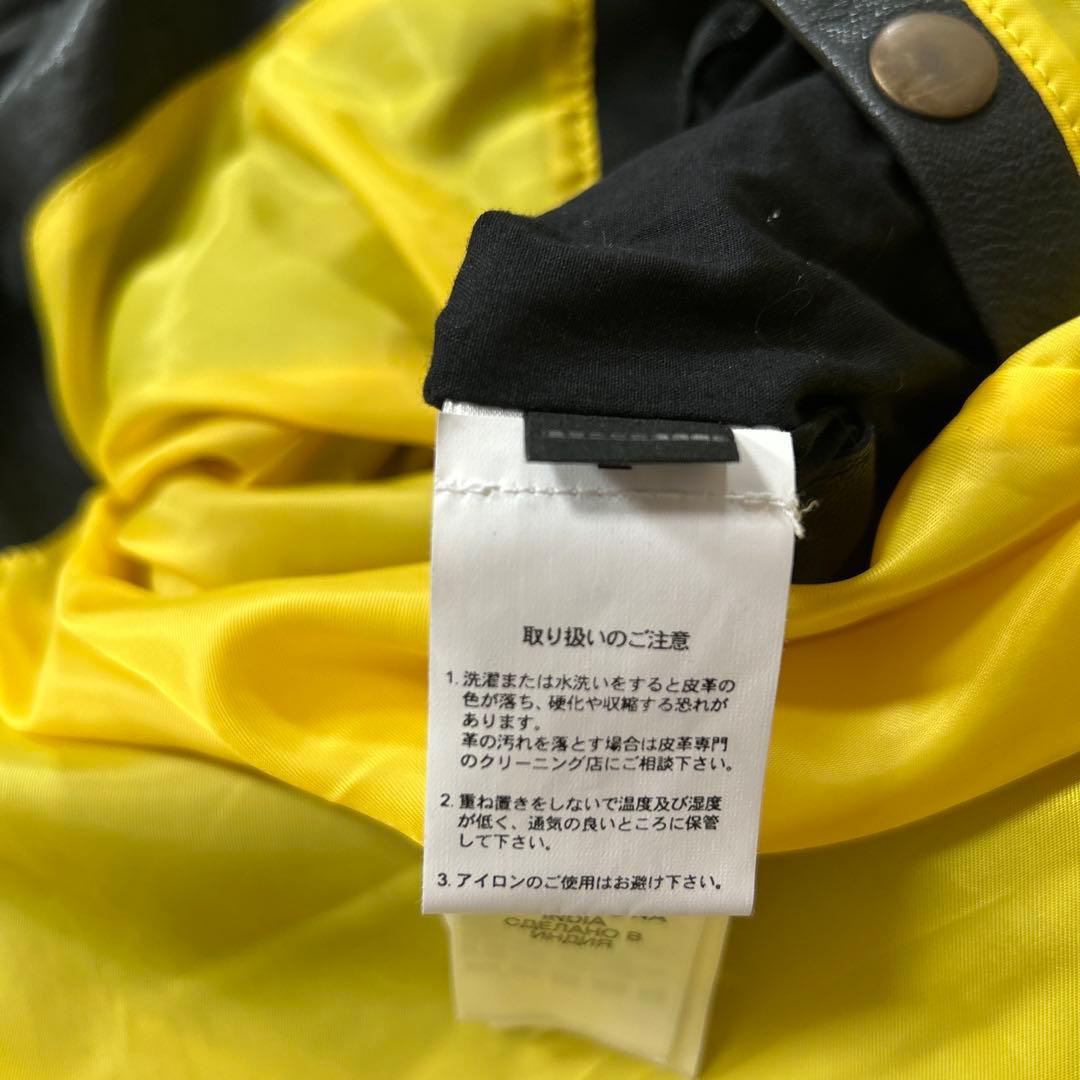 【超激レアL】幻の逸材 DIESEL レザージャケット黒 羊革 ラムレザー