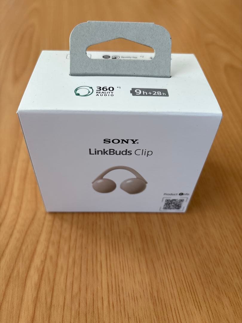 お値下げ⭐︎SONY LinkBuds Clip　イヤホン　グレージュ