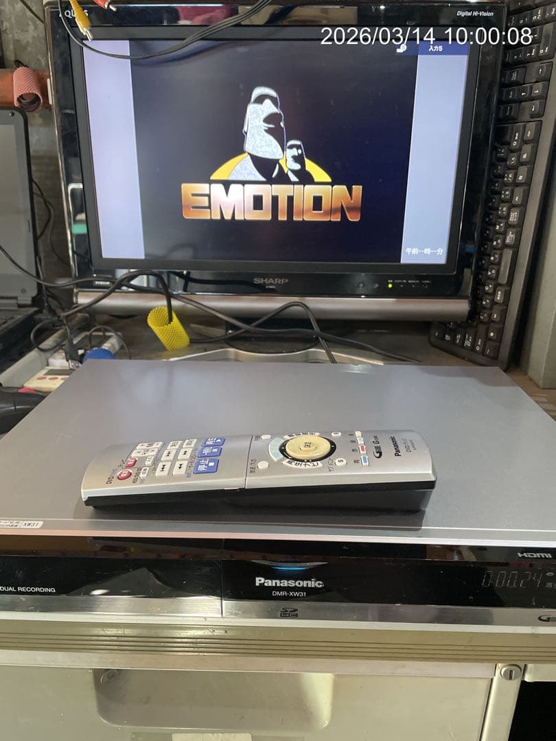 ★動作〇★ DVD レコーダー Panasonic DMR-XW31 VIERA