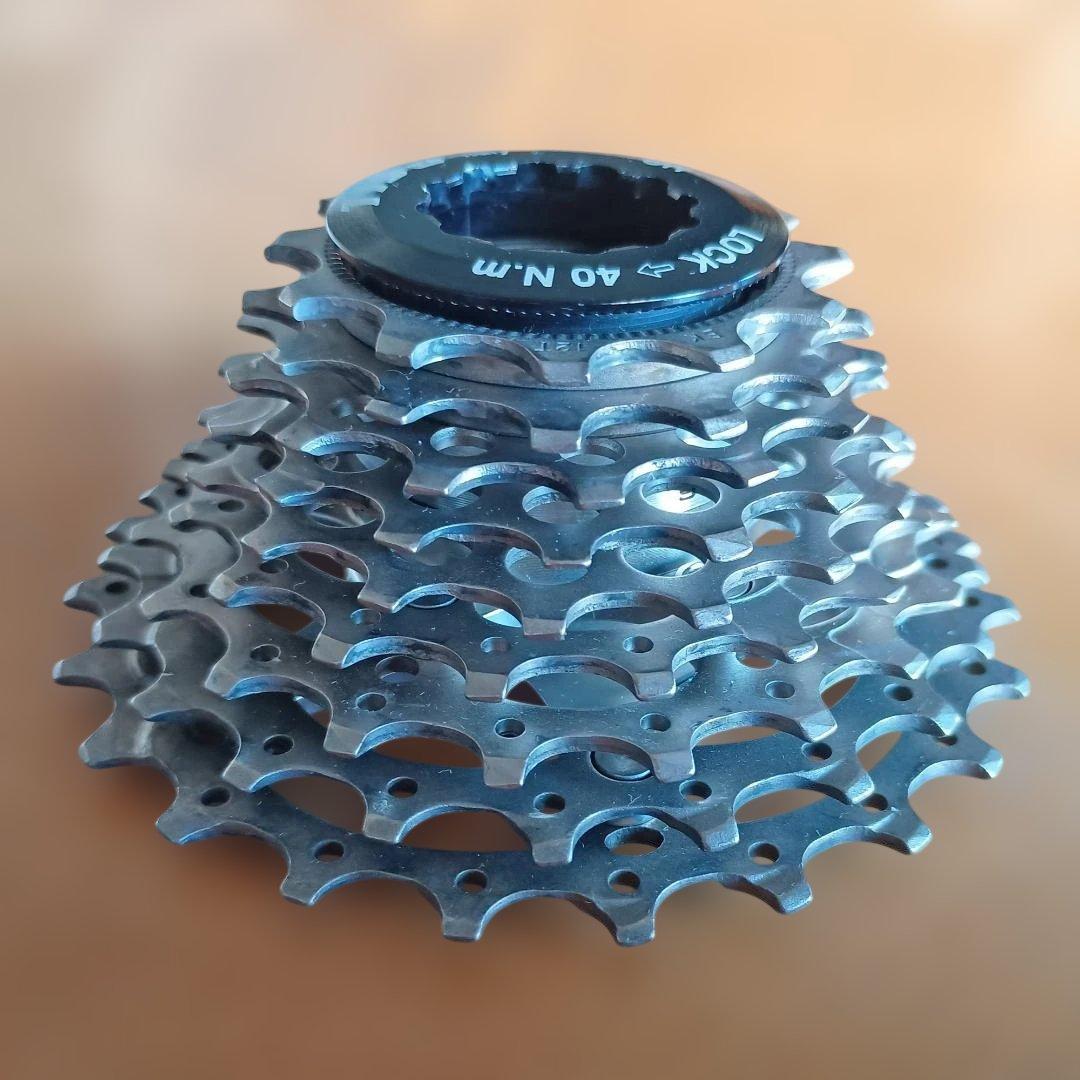 Tiso 軽量カセット 9速 12-23T シマノ互換