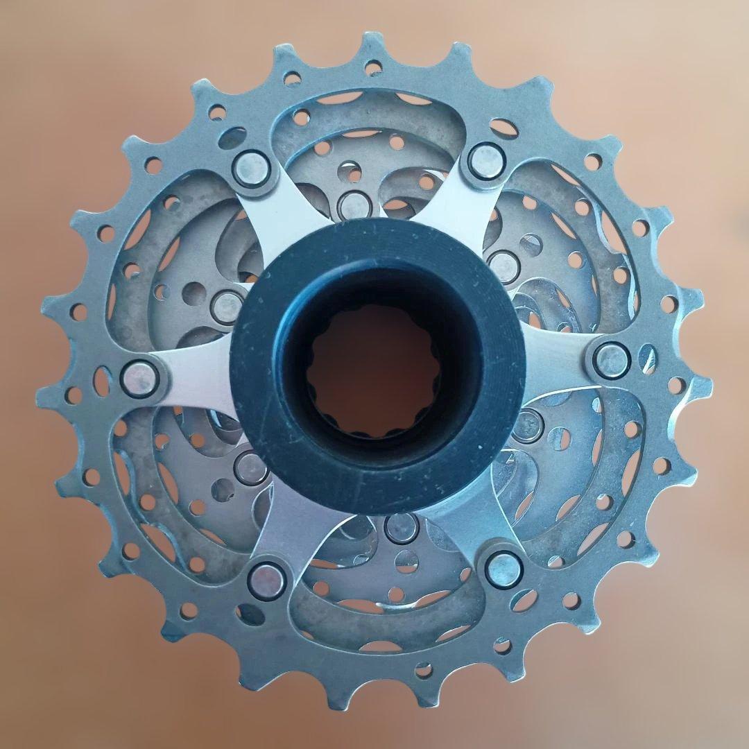 Tiso 軽量カセット 9速 12-23T シマノ互換