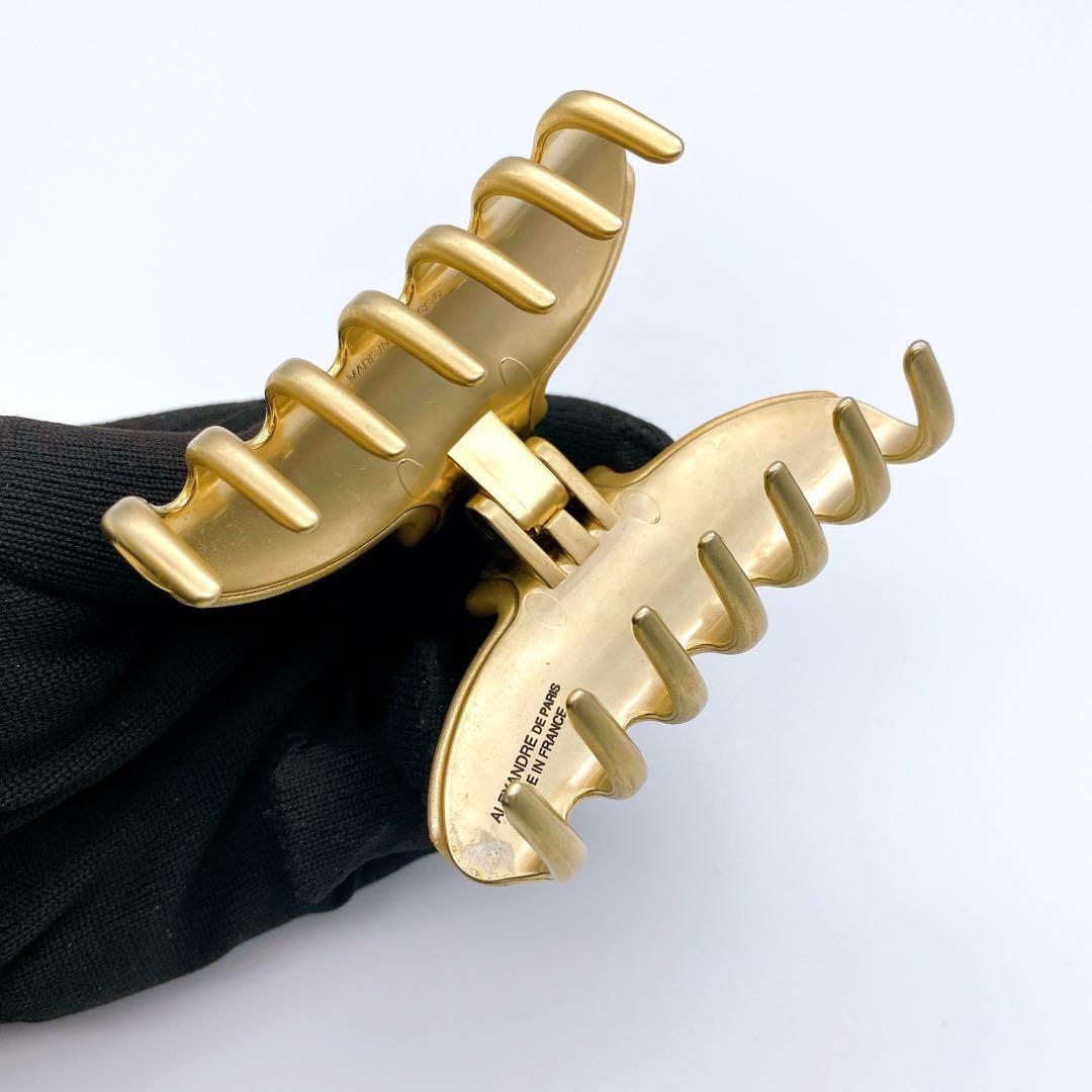 アレクサンドル ドゥ パリ ヴァンドーム ヘアクリップ パール ゴールド