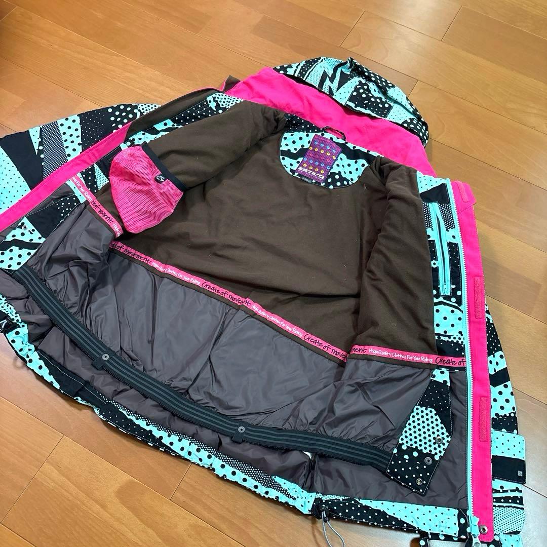 スノボ　ウエア　レディース　ジャケット　パンツ　ベルト　デッキパット　6点セット
