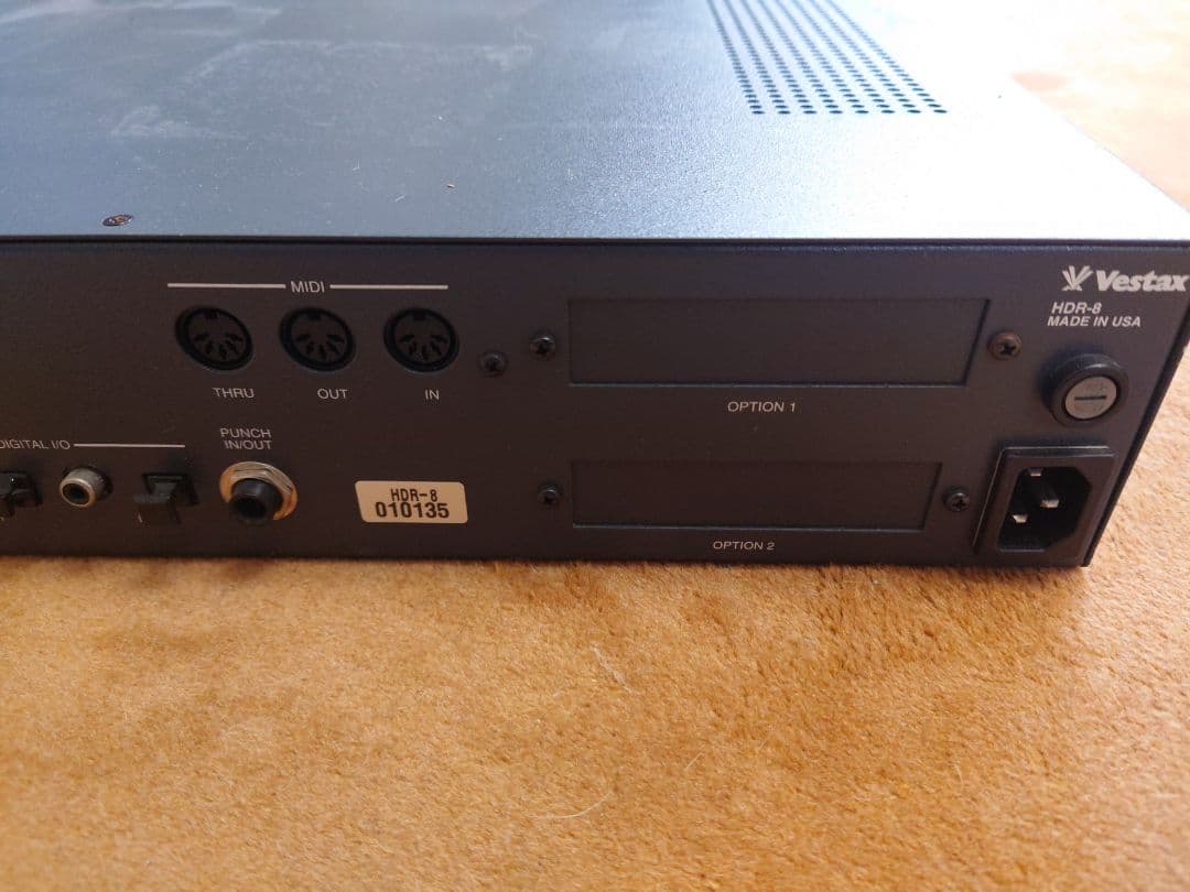 Vestax HDR-8 デジタルマルチトラックレコーダー