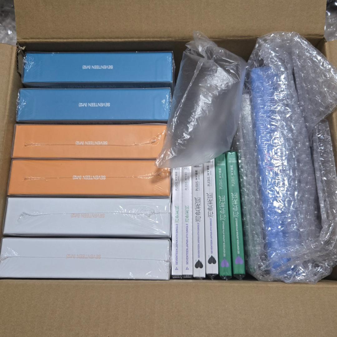 SEVENTEEN　未開封アルバム　SPILL THE FEELS　消費期限