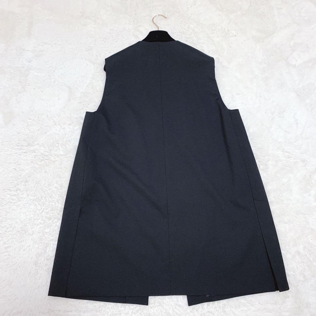 gypsohila ジプソフィア　Long Gillet ロングジレ ブラック