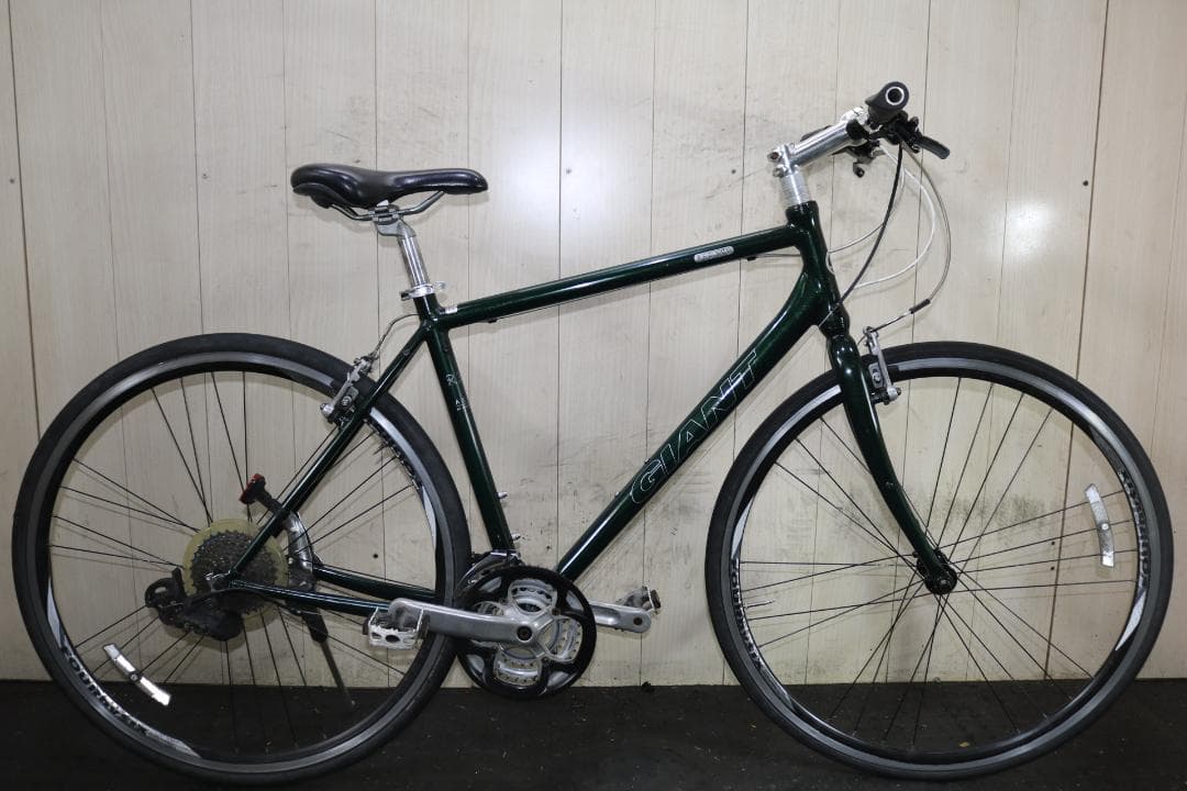 GIANT ESCAPE R3 700C アルミ 24速 500mm緑色クロス