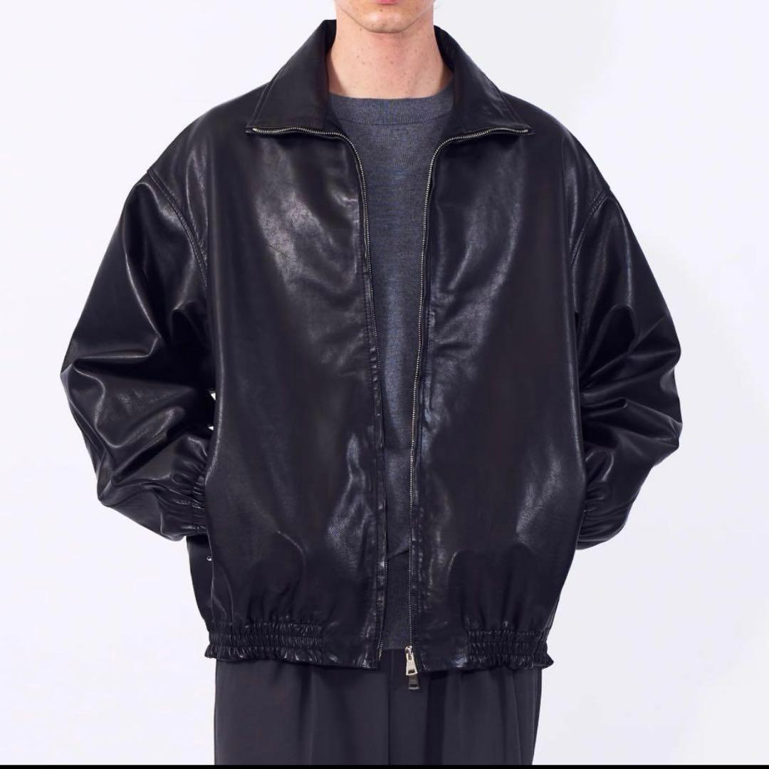 YOKE 26SS の Carf Leather Truck Jacket