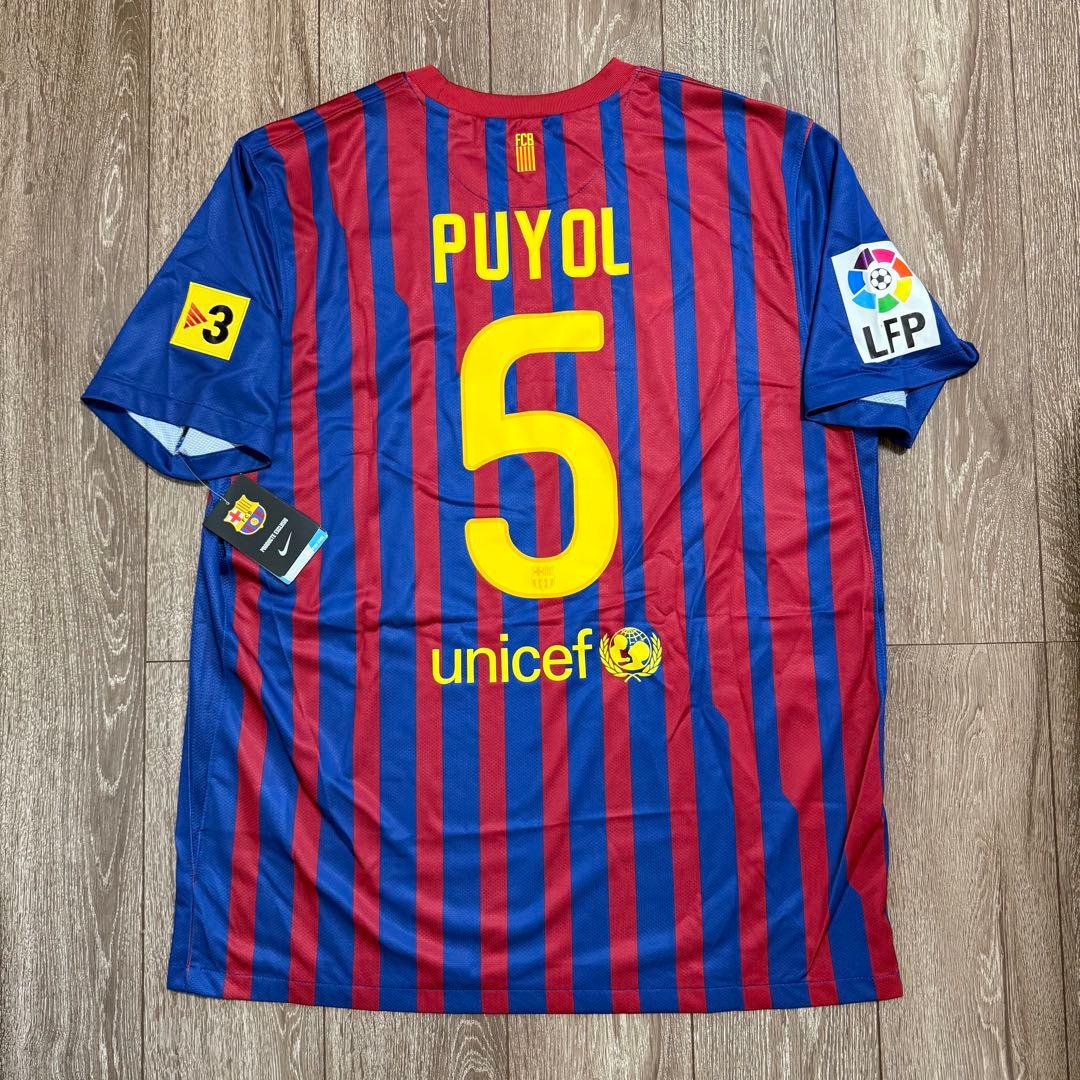 正規品 新品 FCバルセロナ 11/12 PUYOL プジョル ユニフォーム