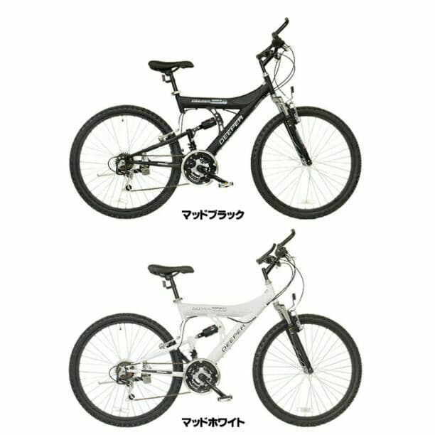 マウンテンバイク シマノ 送料込 ホワイト ブラックどちらか！