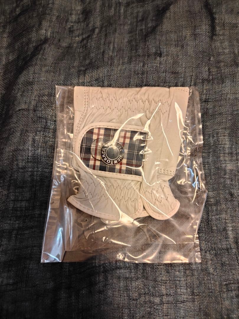 【新品】NEWYORKER ゴルフ革グローブ 3点セット