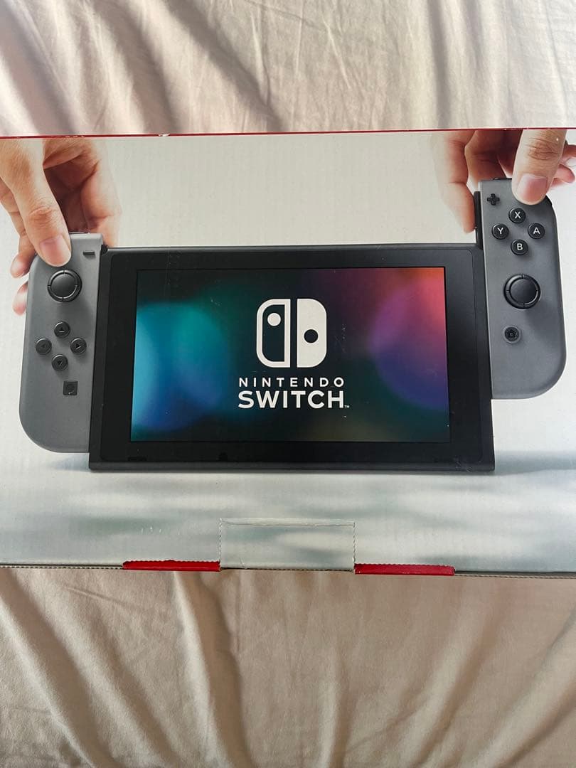 王*ィ様 Nintendo Switch 本体 グレー 中古
