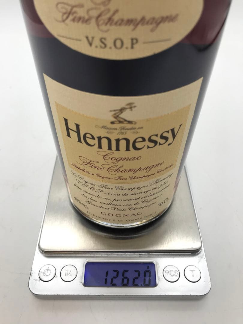 494[未開栓]Hennessy COGNAC V.S.O.P ブランデー