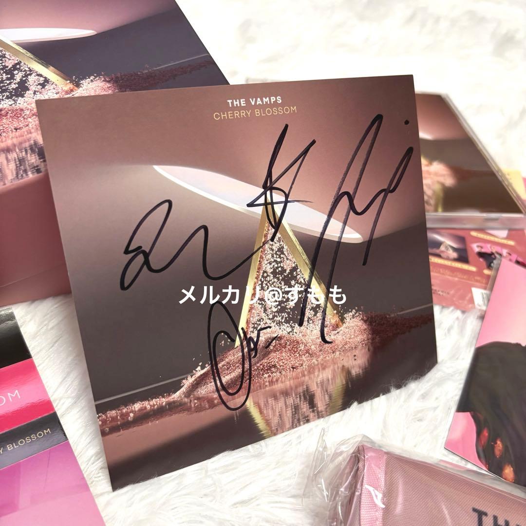 【直筆サイン付】完全初回生産盤 THE VAMPS CHERRY BLOSSOM